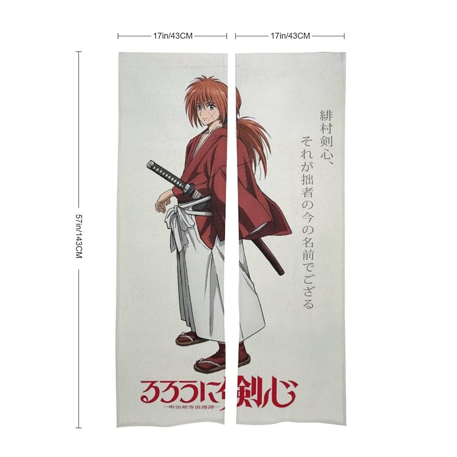 るろうに剣心 のれん 2012 Amazon｜るろうに剣心明治剣客浪漫譚のれん アニメ 目隠し